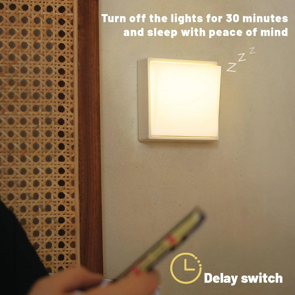 siopsrl | Wireless dimmable night light – Rechargeable with timer & magnet attachment