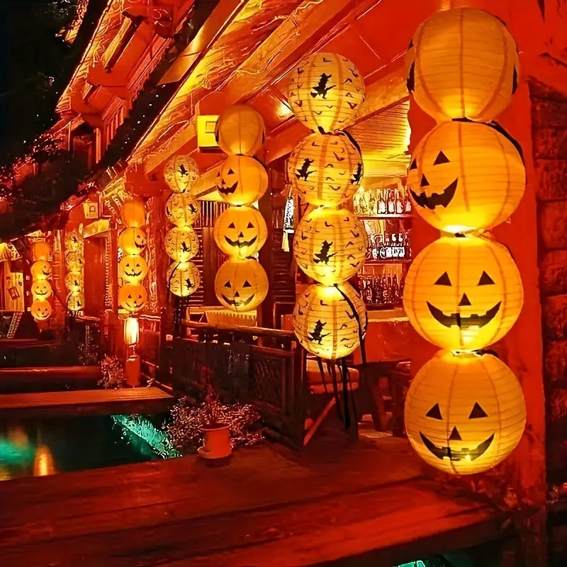 Siopsrl| Pumpkin Paper Lantern | Halloween Decoration for Parties