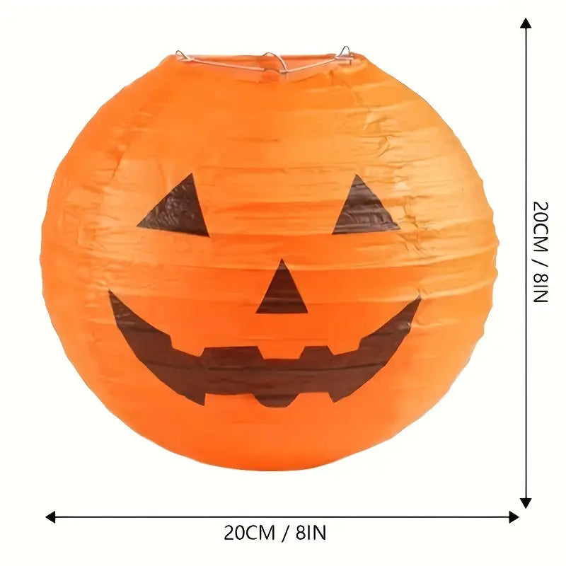 Siopsrl| Pumpkin Paper Lantern | Halloween Decoration for Parties
