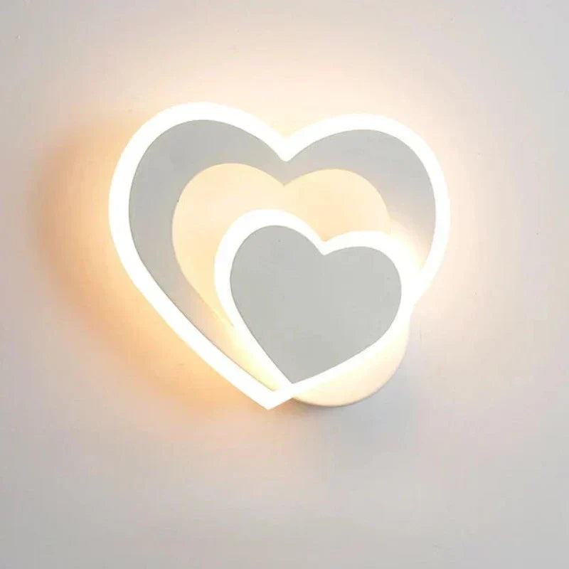 Siopsrl| Heart Wall Light | Romantic Design | Easy Installation - AtmosLove
