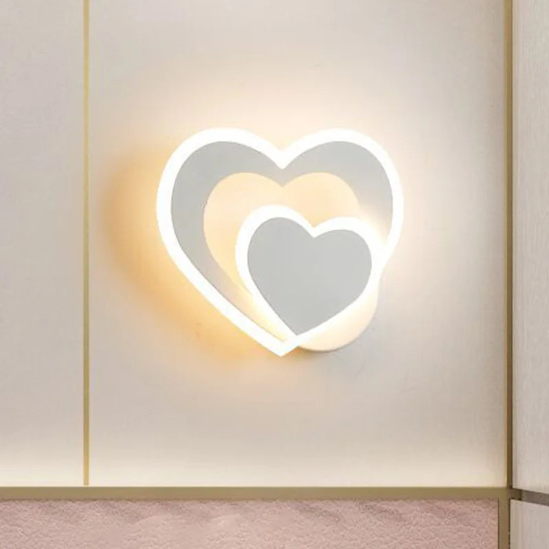 Siopsrl| Heart Wall Light | Romantic Design | Easy Installation - AtmosLove