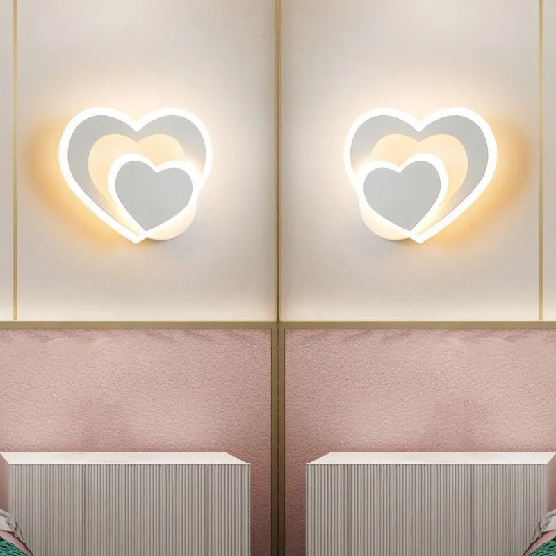 Siopsrl| Heart Wall Light | Romantic Design | Easy Installation - AtmosLove