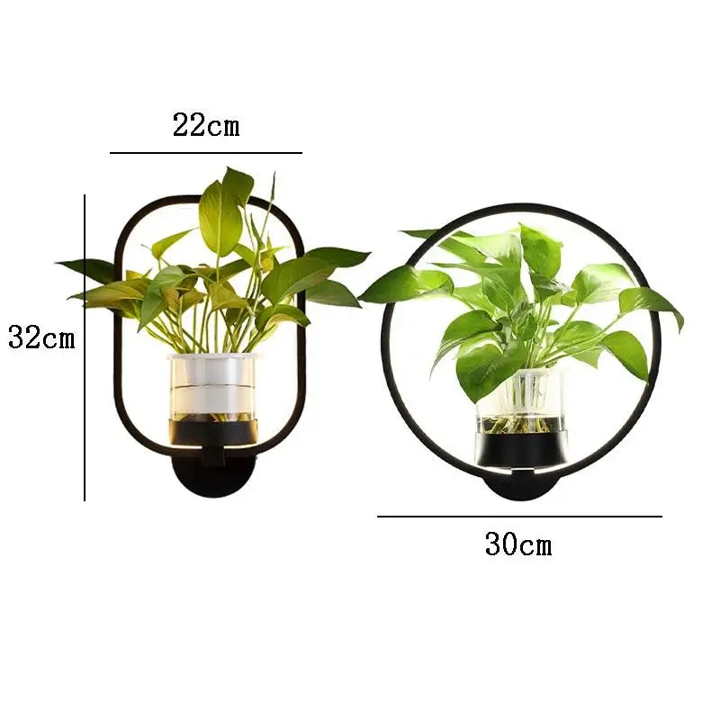 Siopsrl| Luminaire Sconce - Plant Wall Light