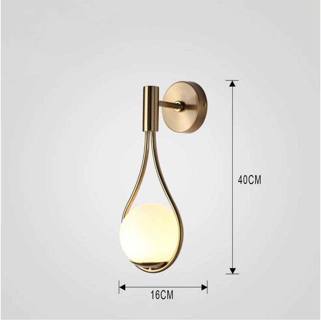 Siopsrl| LED Modern Nordic Wall Light Fixture - Adjustable Sconce for Living Room, Bedroom & Hallway Lighting