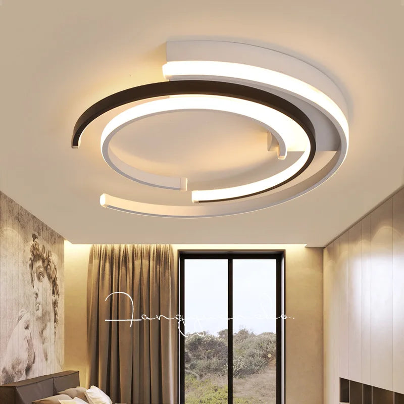 Modern LED Ceiling Light Dimmable | Designer Ceiling Lamp for Living Room | Siopsrl