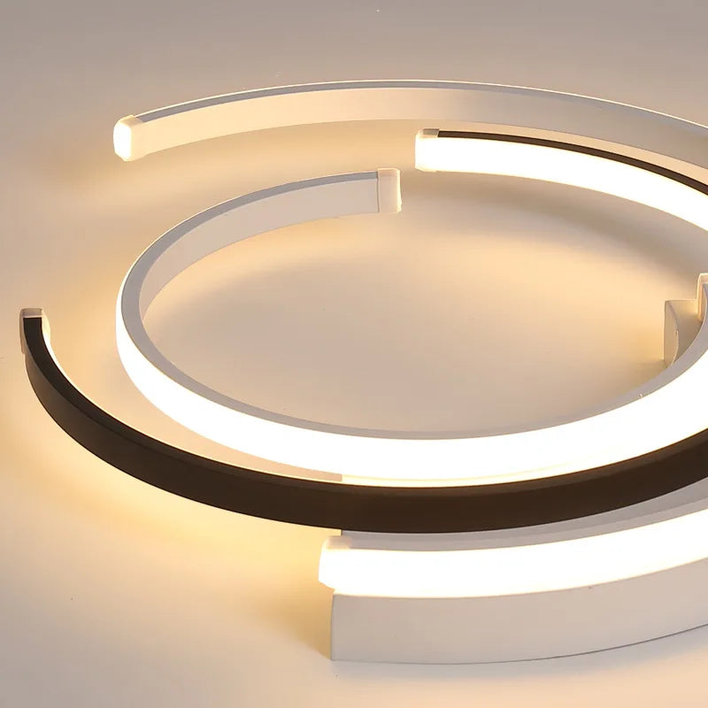 Modern LED Ceiling Light Dimmable | Designer Ceiling Lamp for Living Room | Siopsrl