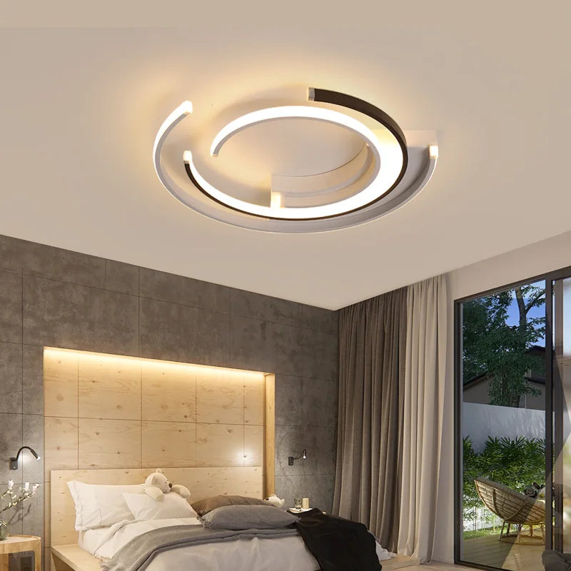 Modern LED Ceiling Light Dimmable | Designer Ceiling Lamp for Living Room | Siopsrl