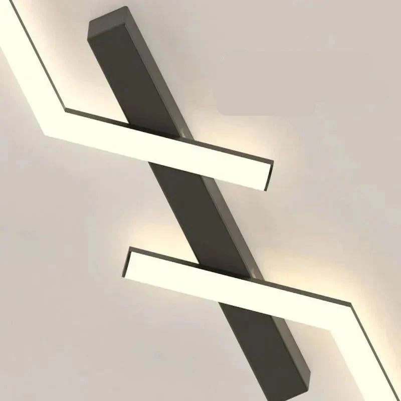 Siopsrl| Modern Flush-Mounted LED Line Ceiling Light – Minimalist & Energy Efficient