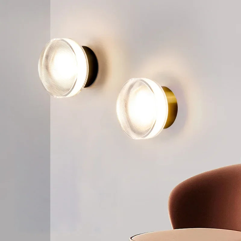 Siopsrl| Modern round wall lamp