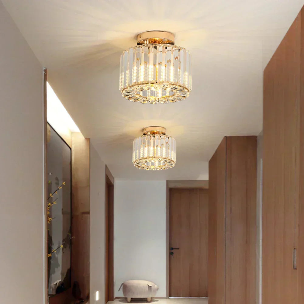 Siopsrl| GlimmerLux – Dazzling Ceiling Light with Sparkling Crystals
