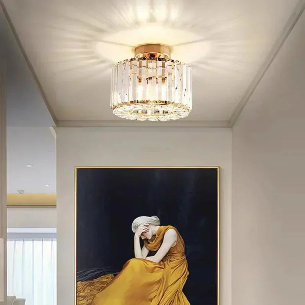 Siopsrl| GlimmerLux – Dazzling Ceiling Light with Sparkling Crystals