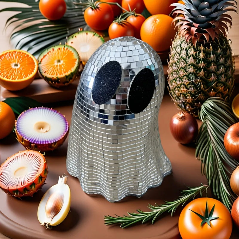 Siopsrl| Mosaic Mirror Ghost Figure | Decorative Interior Decoration Halloween