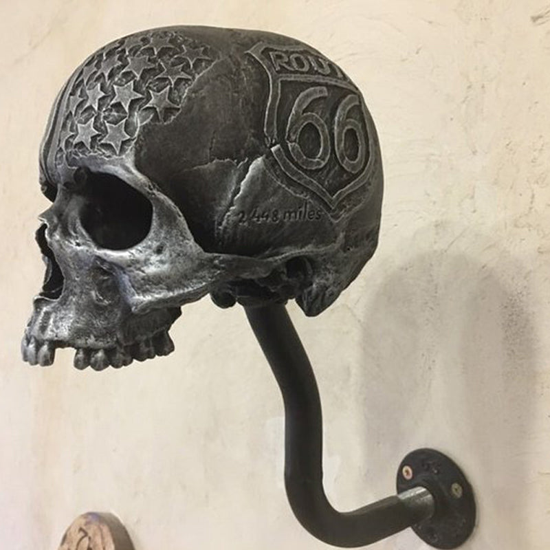 Skull Motorcycle Helmet Holder | siopsrl