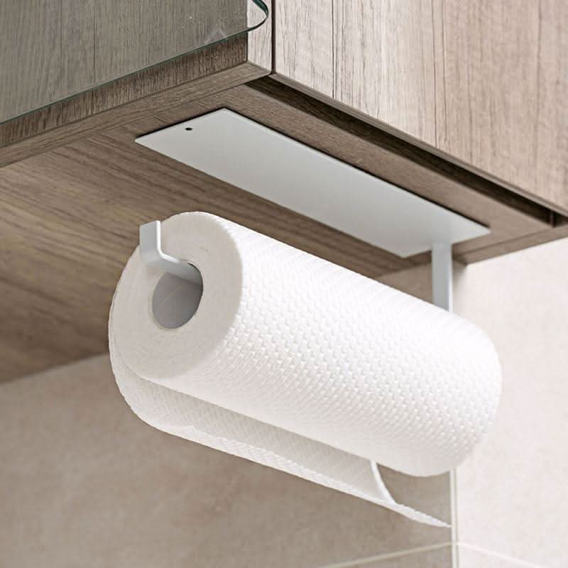 Siopsrl| Robust paper towel holder with iron construction, easy to install