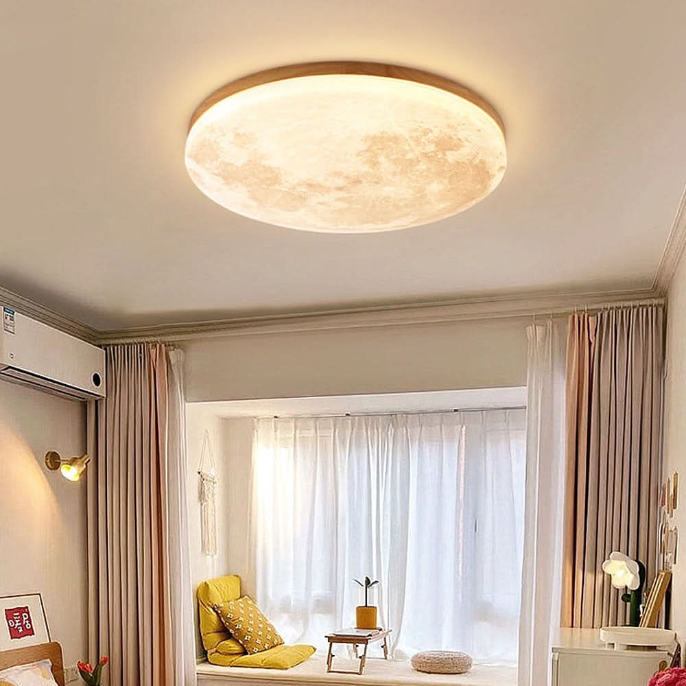 Siopsrl| Moon-Inspired LED Ceiling Light for Modern Interiors