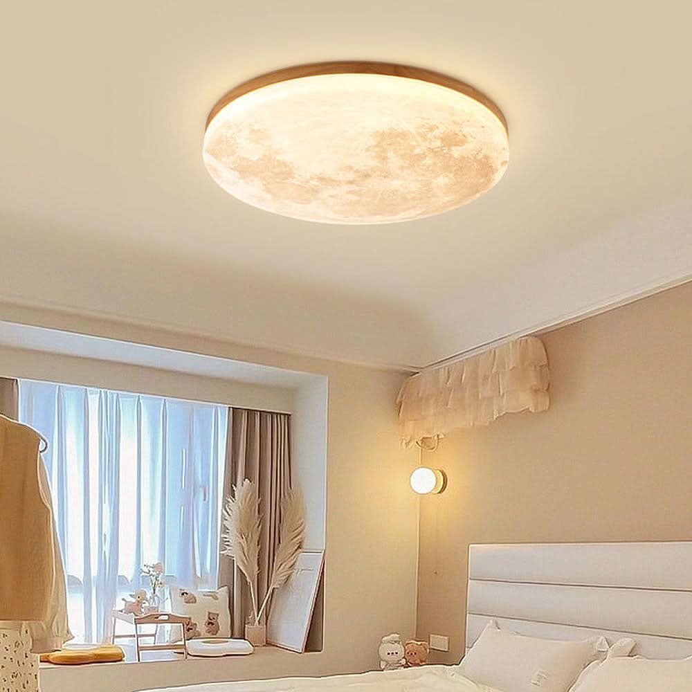 Siopsrl| Moon-Inspired LED Ceiling Light for Modern Interiors