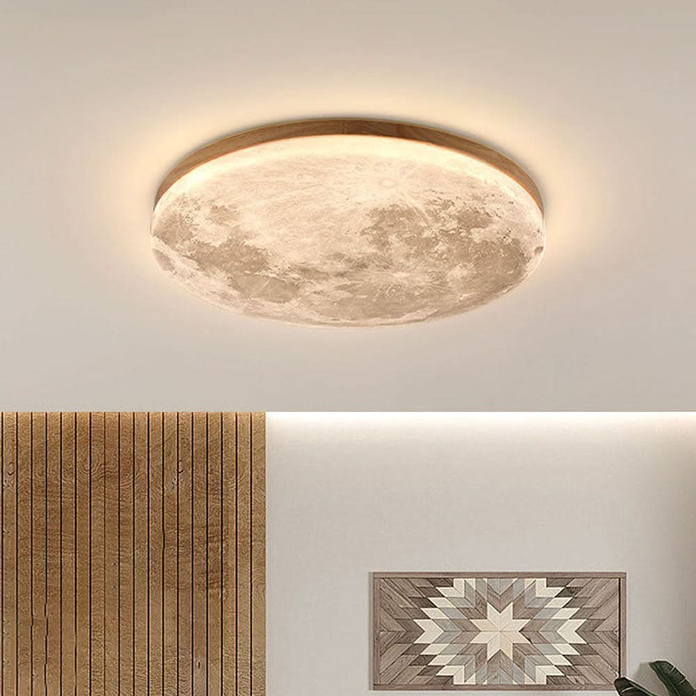 Siopsrl| Moon-Inspired LED Ceiling Light for Modern Interiors