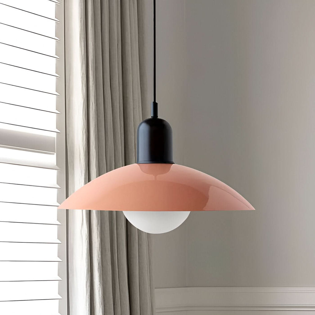 Siopsrl| Modern Macaron Bauhaus Pendant Light – Iron Shade