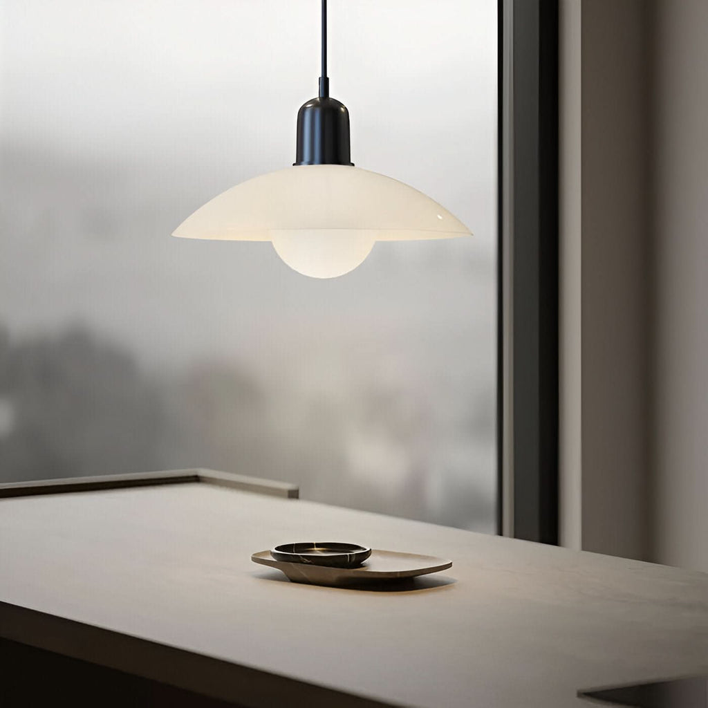 Siopsrl| Modern Macaron Bauhaus Pendant Light – Iron Shade