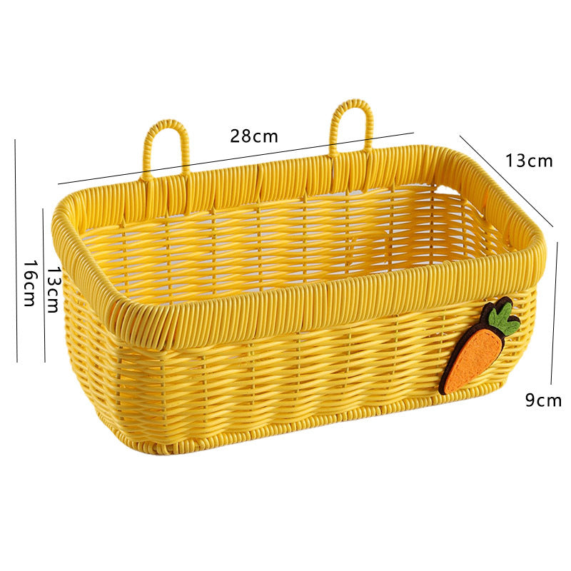 Handwoven Multi-Compartment Storage Basket Siopsrl