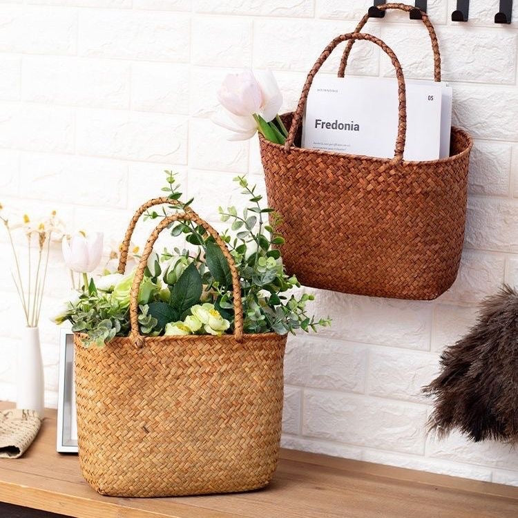 Eco-Friendly Woven Plant Basket Siopsrl