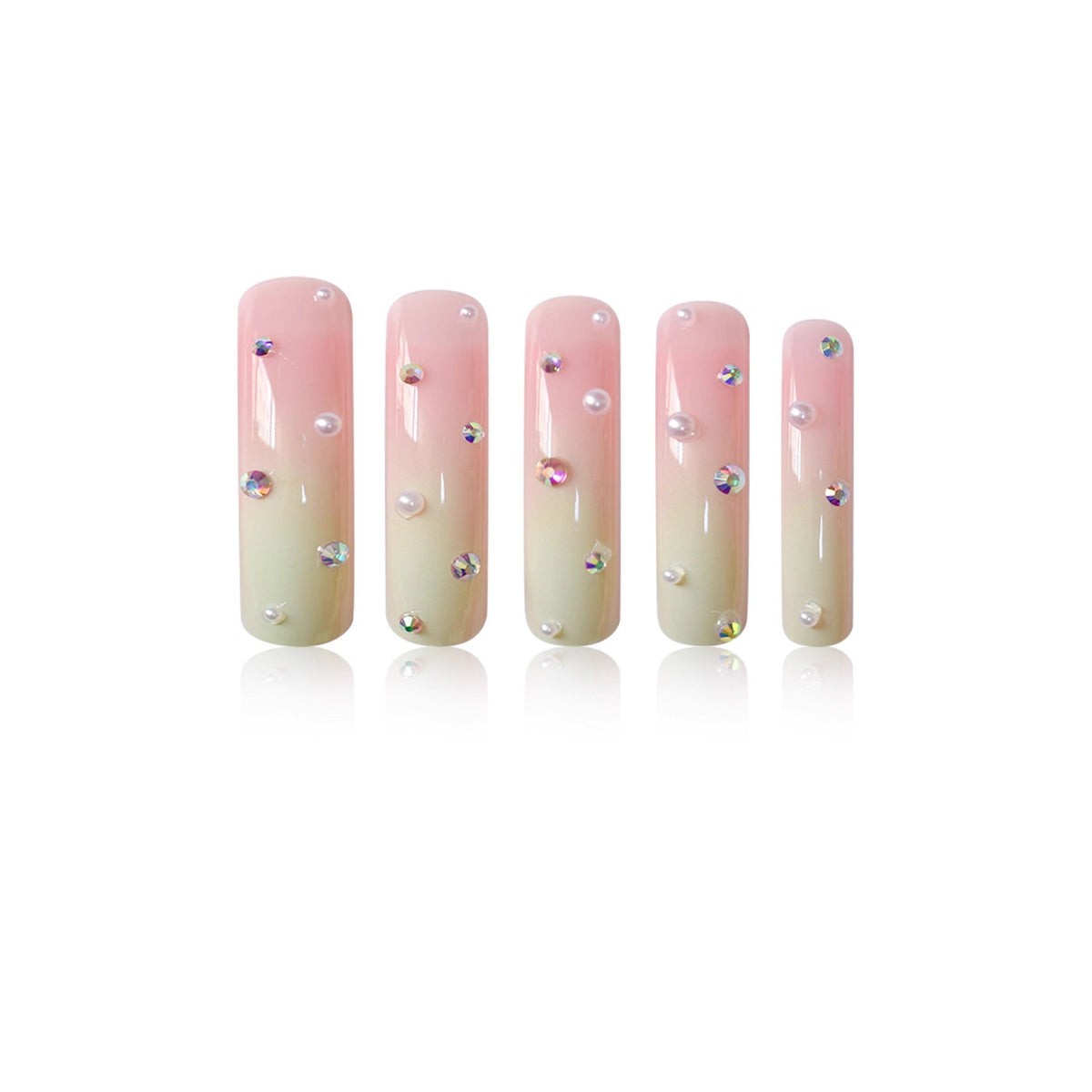 Siopsrl | Decorative 3D Crystal-Embellished Nail Art Extensions Siopsrl