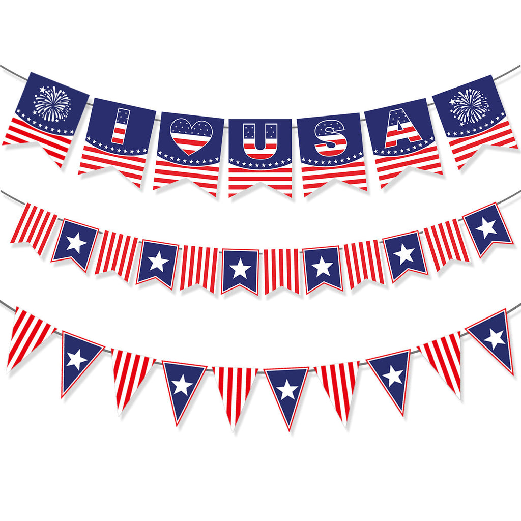 Siopsrl | Unisex decorative garland with star motif and sturdy cardboard Siopsrl