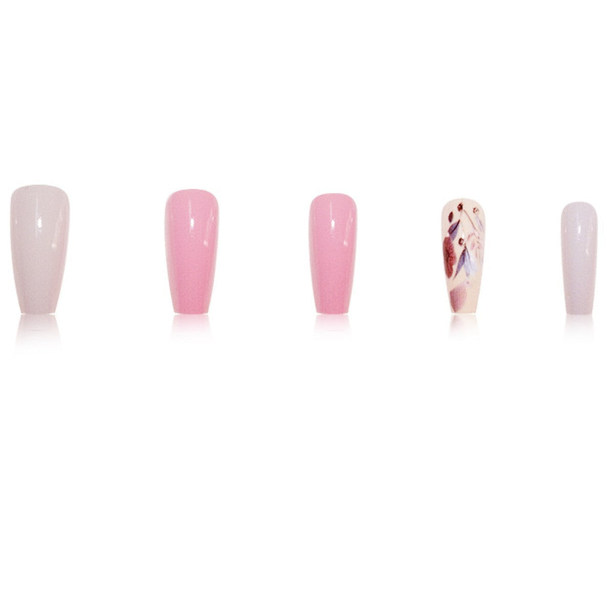 Siopsrl | Botanical Floral Press-On Nail Art Siopsrl