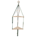 Triangular Macrame Hanging Shelf Siopsrl