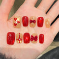 Siopsrl | Festively Themed Press-On Nail Art Set Siopsrl