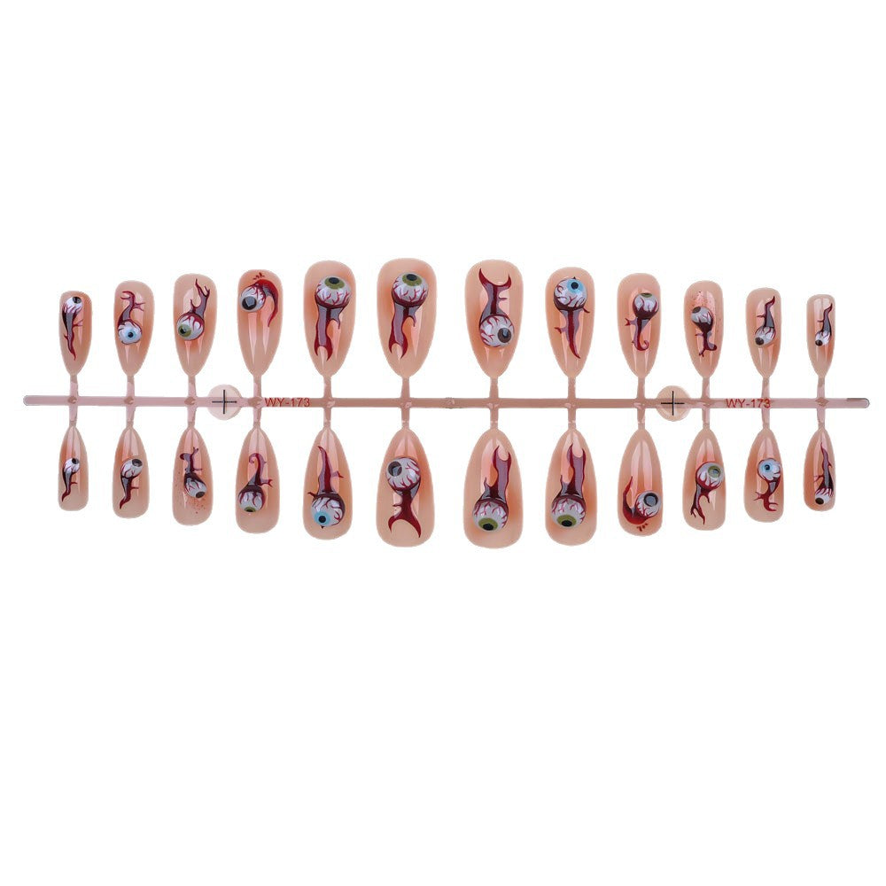Siopsrl | Artistic Vibrant Design Press-On Nail Set Siopsrl