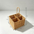 Multi-Compartment Woven Storage Caddy Siopsrl