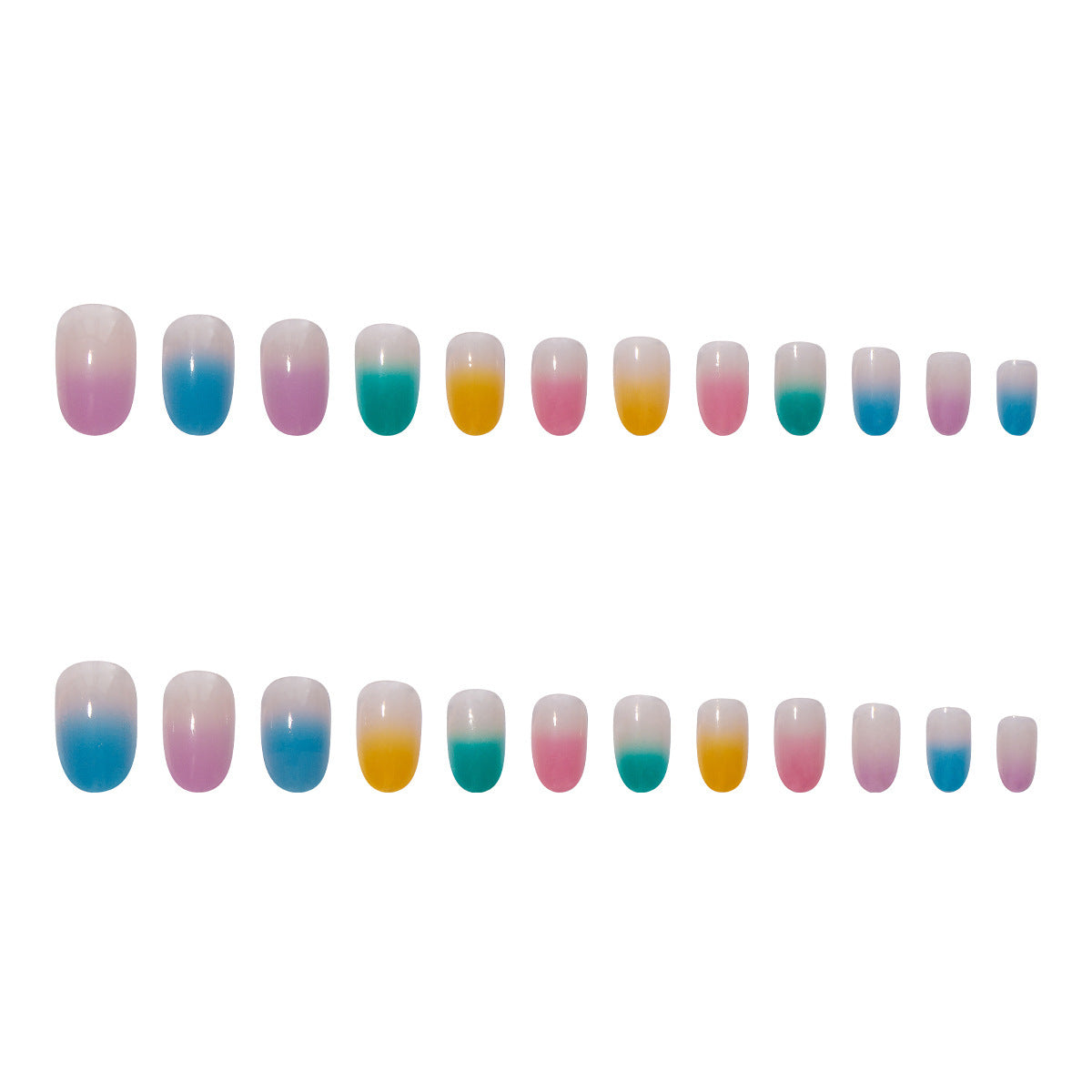 Siopsrl | Gradient Ombre Nail Set Siopsrl