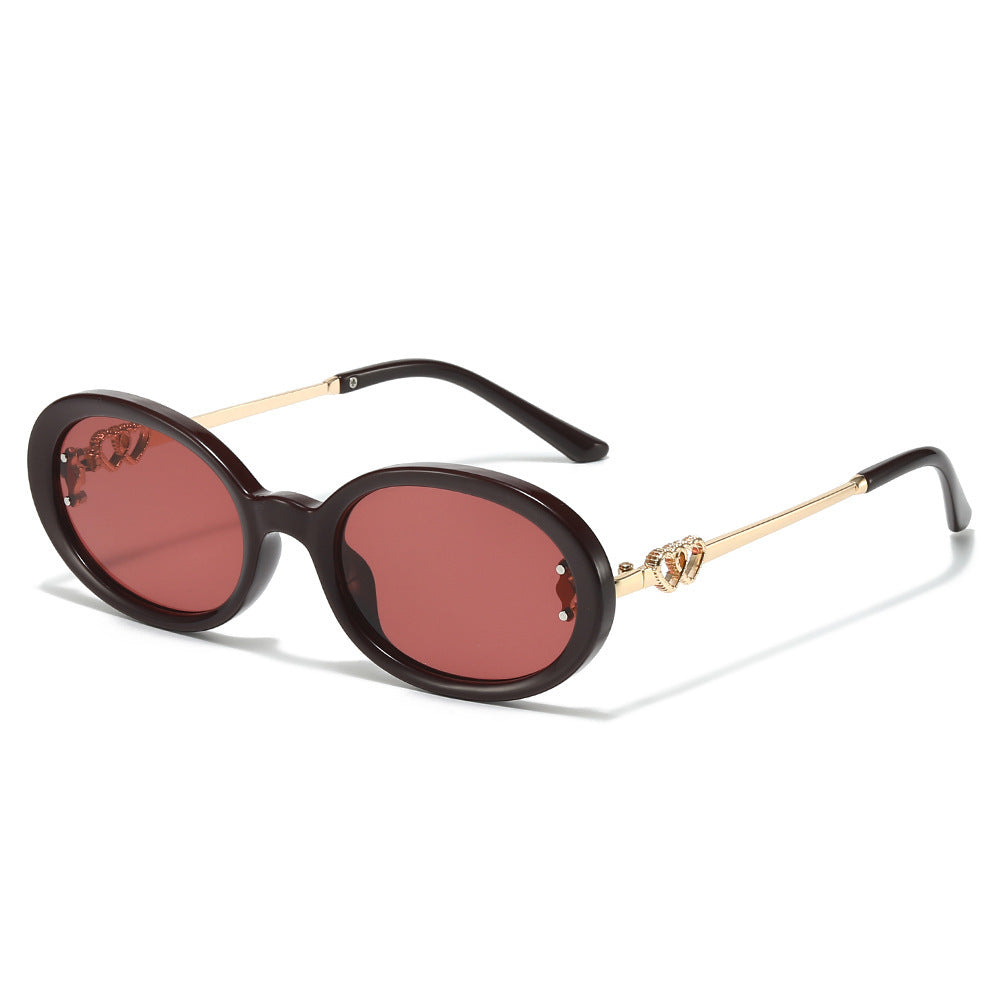 Siopsrl | Elegant Shield Sunglasses with Decorative Metal Accents Siopsrl