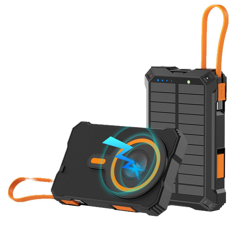 Siopsrl | Solar Powerbank with Wireless Charging Function Siopsrl