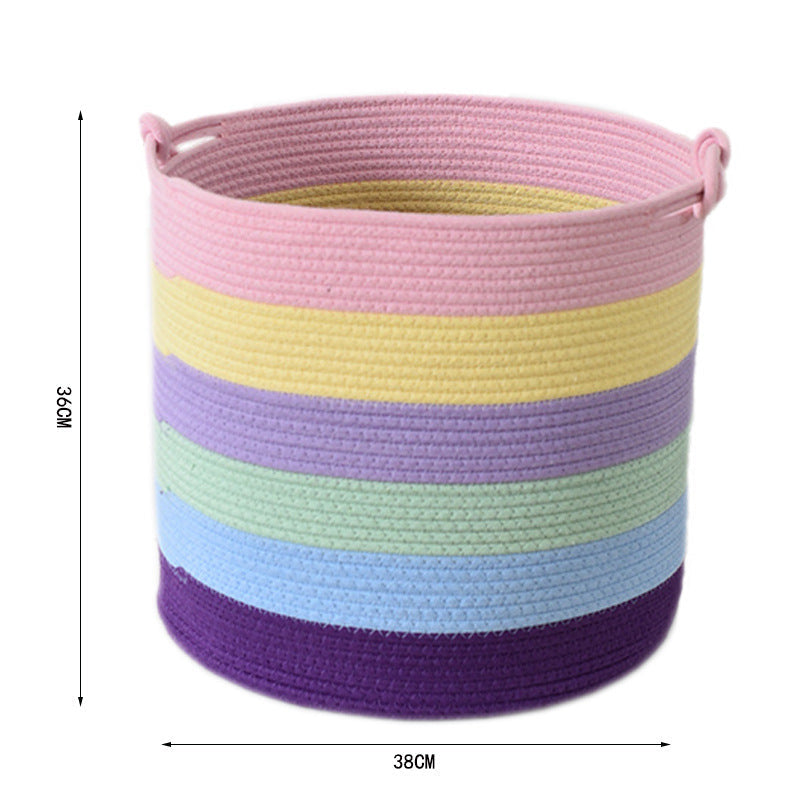 Modern storage basket with handles Siopsrl