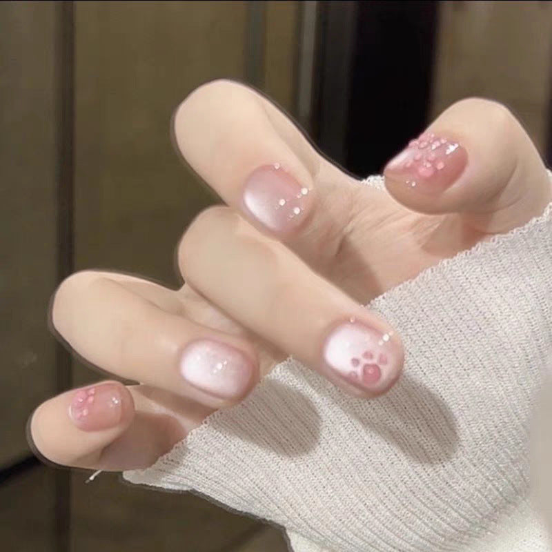 Siopsrl | Press-On Nail Art Set with Elegant Leopard Design Siopsrl