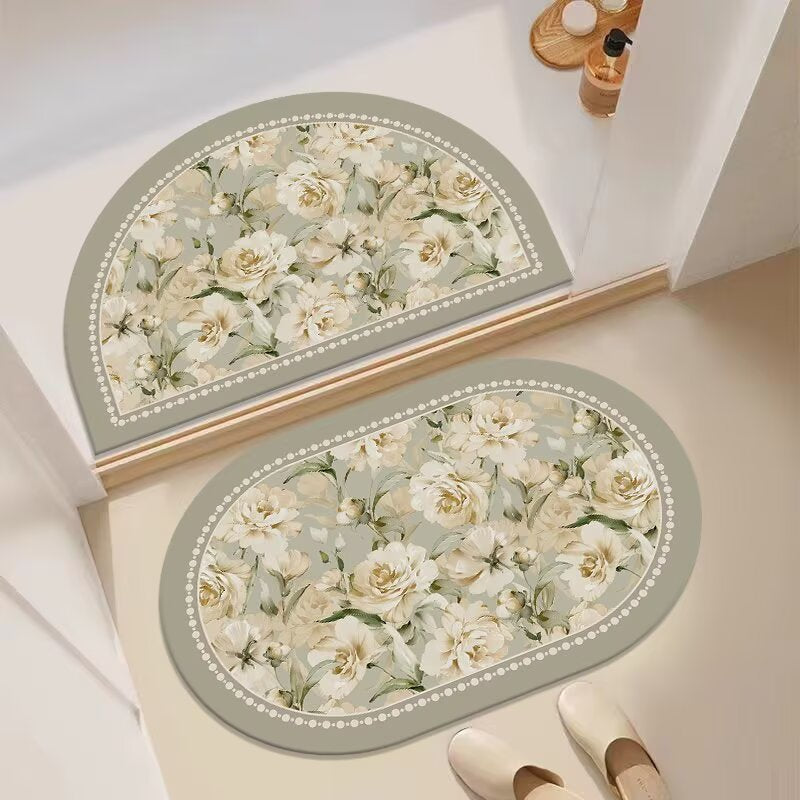 Siopsrl | Decorative Floral Entryway Mat Siopsrl
