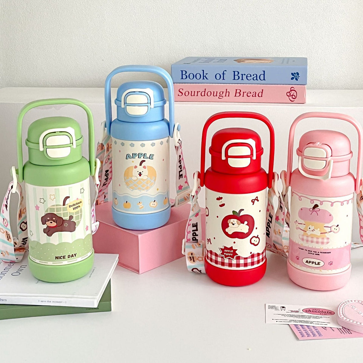 Siopsrl | Insulated stainless steel water bottle with cute design Siopsrl