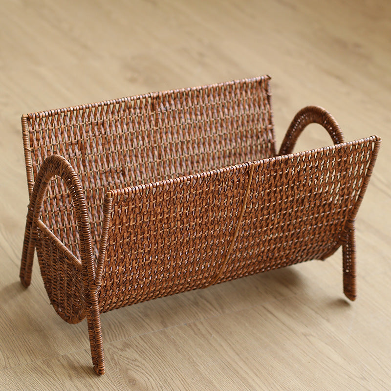 Siopsrl | Handwoven Rectangular Magazine Holder Siopsrl