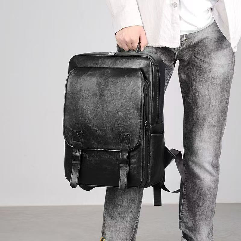 Siopsrl | Leather Laptop Backpack Siopsrl