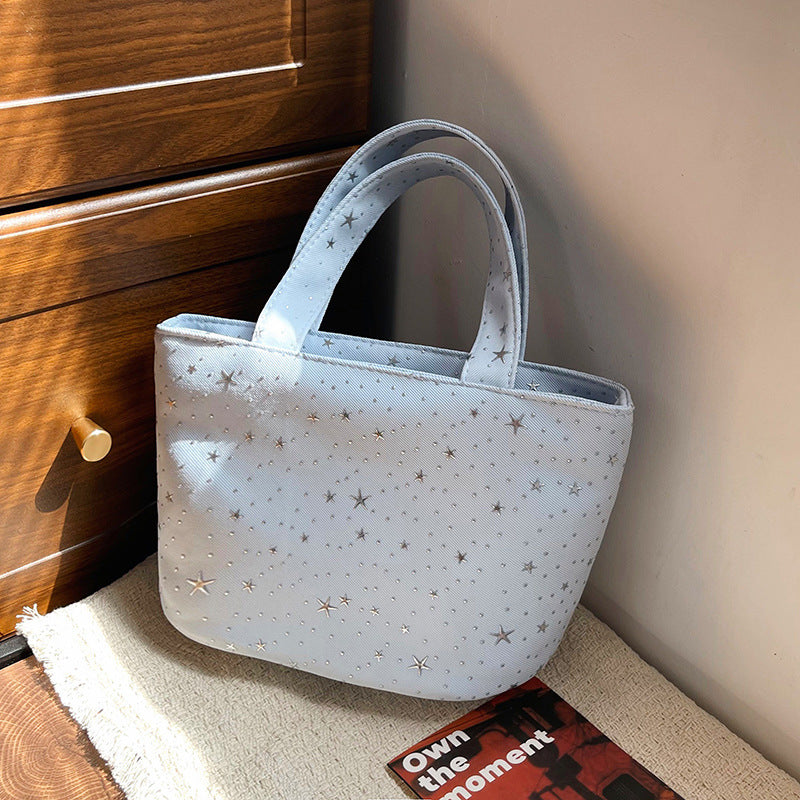 Siopsrl | WoStar-Patterned Everyday Tote Bag Siopsrl