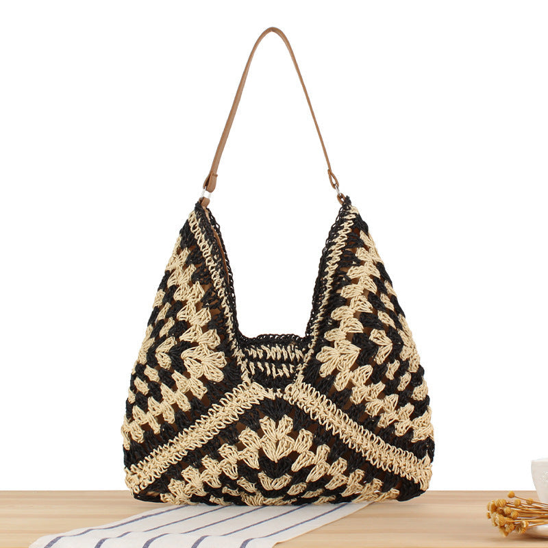 Siopsrl | Macrame Crossbody Bag in Elegant Crocheted Design Siopsrl