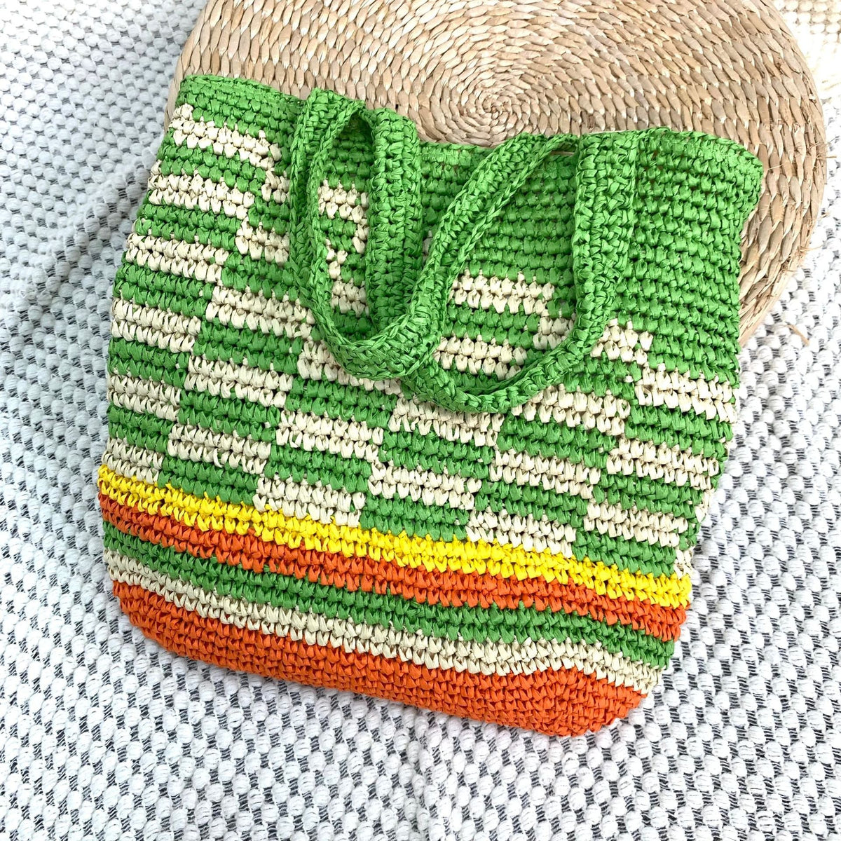Siopsrl | Hand-knotted summer tote Siopsrl