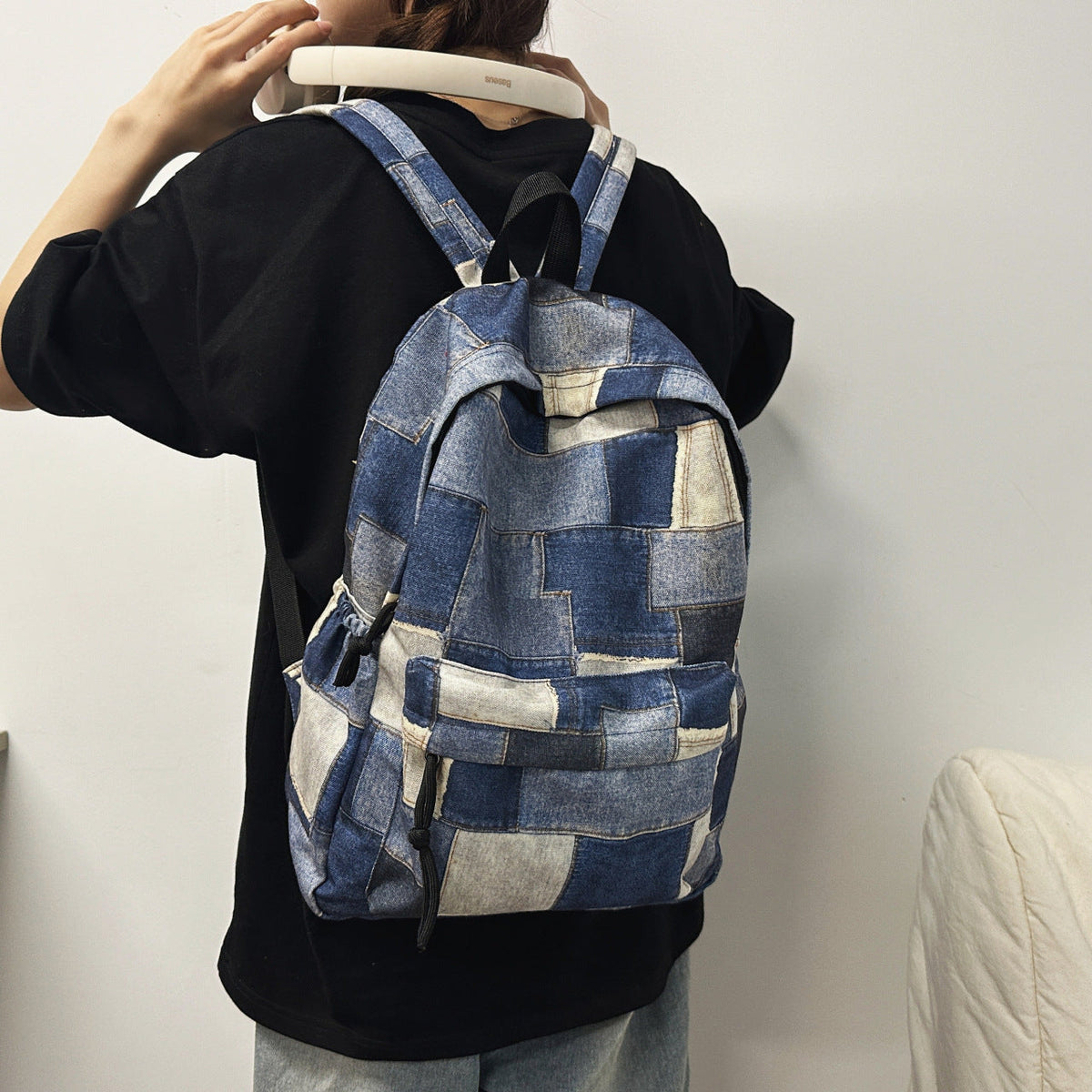 Siopsrl | Backpack in Creative Patchwork Design Siopsrl