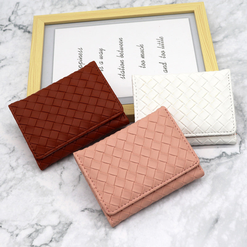 Siopsrl | Textured Compact Wallet