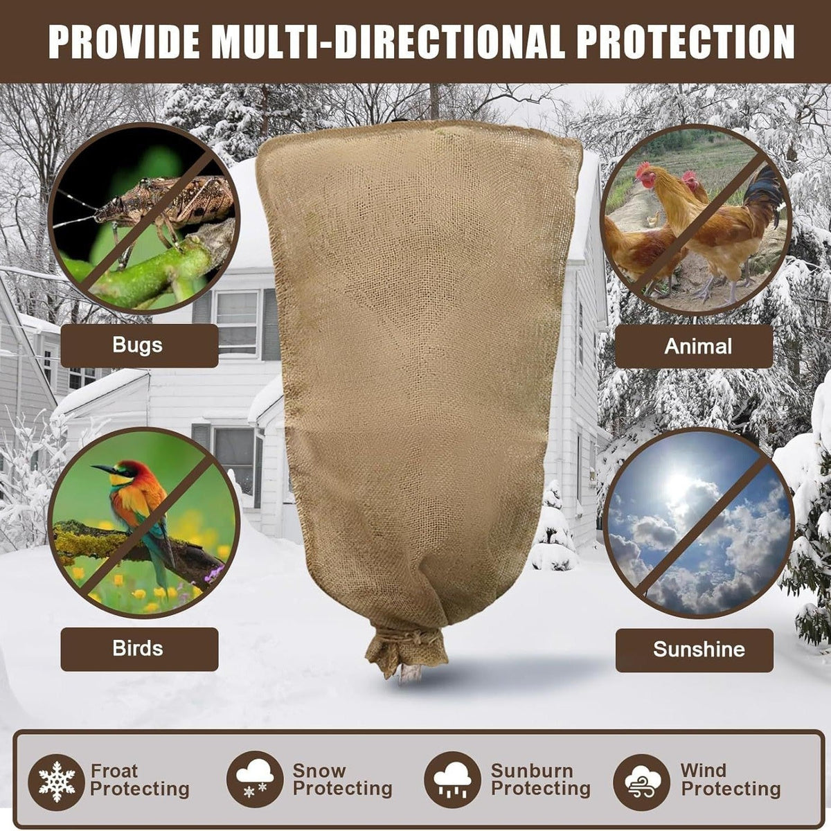 Siopsrl | Premium Garden Plant Protector Siopsrl
