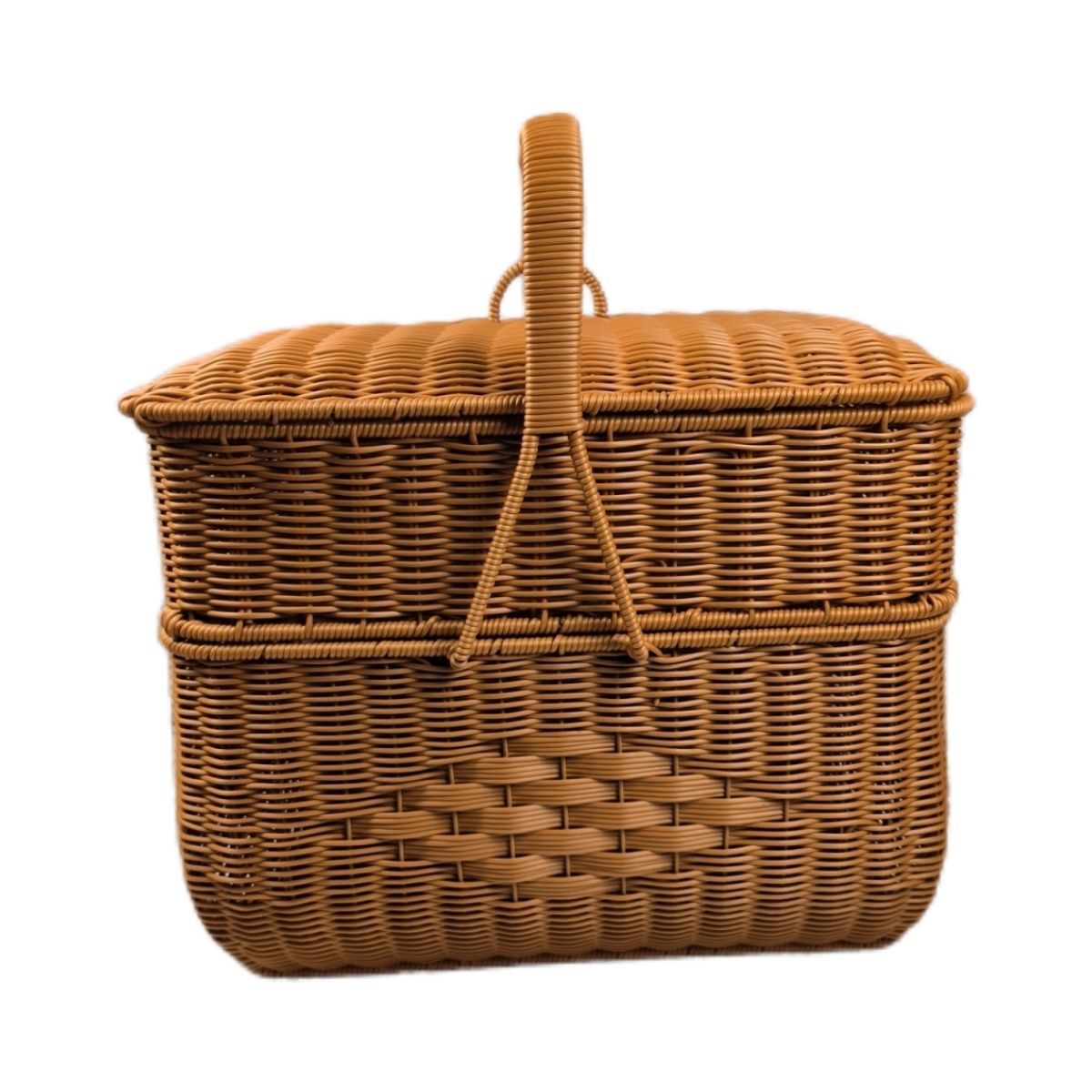 Multi-Compartment Woven Storage Basket Siopsrl