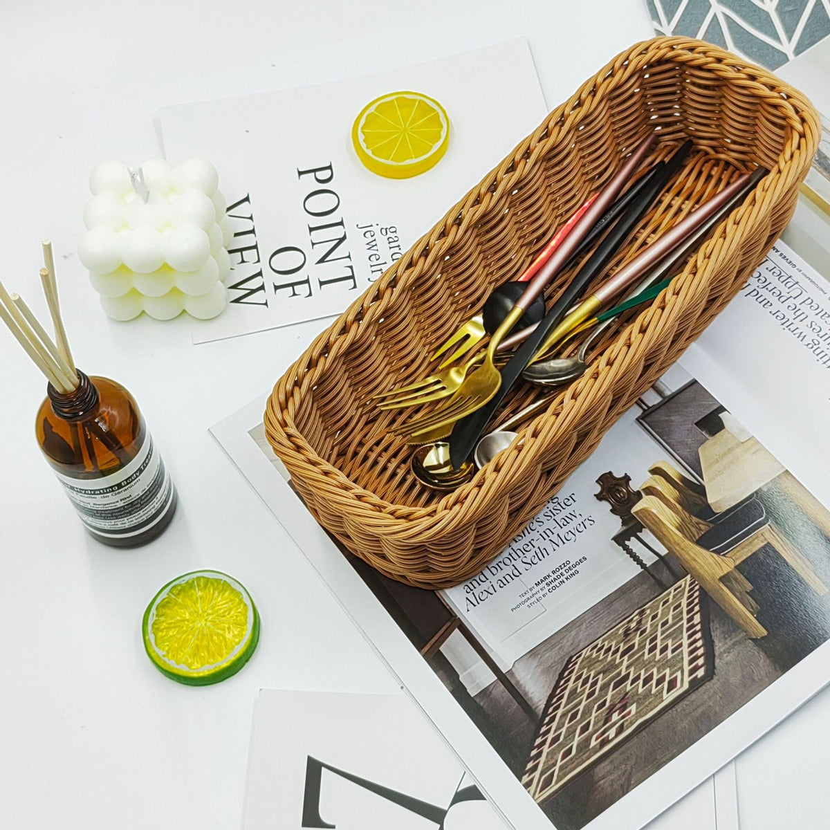 Decorative Woven Storage Basket Siopsrl