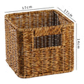 Woven Storage Basket with Natural Fibers